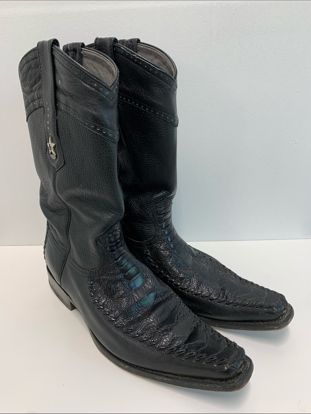 Los Altos Boots Leather Western Boots